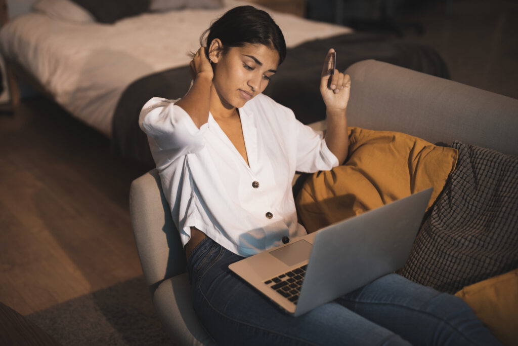 Work from home for woman could be tiring